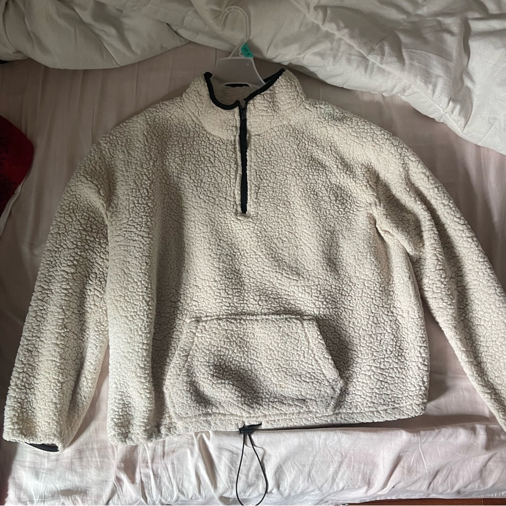 Sherpa Teddy Zip Up Jacket